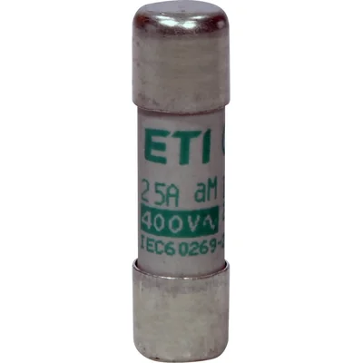 CH10x38 aM 25A/400V Enlace fusible cilíndrico