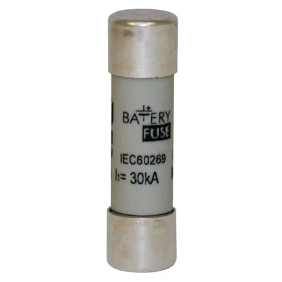 CH10x38 gBat 16A/550V DC Cylindrical DC fuse link