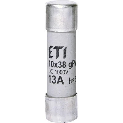 CH10x38 gPV 13A/1000V DC Zylindrische Sicherung PV