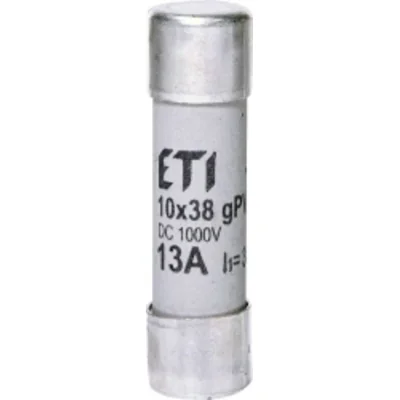 CH10x38 gPV 13A/1000V DC Zylindrische Sicherung PV