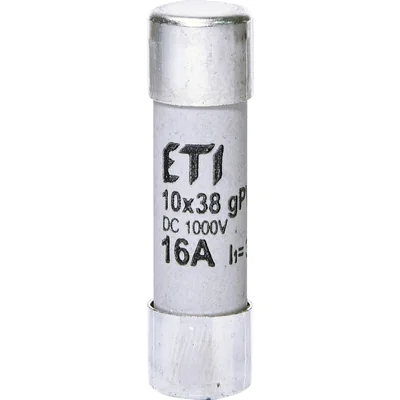 CH10x38 gPV 16A/1000V DC Zylindrische Sicherung PV