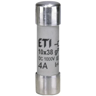 CH10x38 gPV 4A/1000V DC Zylindrische Sicherung PV