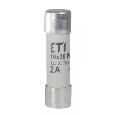 CH10x38 gR 2A/700V AC/DC Cylindrical fuse link PV gR 700V