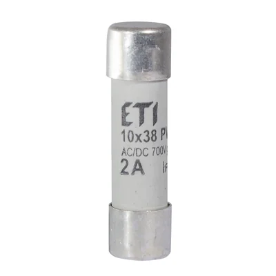 CH10x38 gR 2A/700V AC/DC Zylindrische Sicherung PV gR 700V