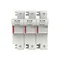 CH223DU Cylinder insert base 22x58, 3p, 125A, 690 Vac