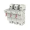 CH223DU Embase cylindrique 22x58, tripolaire, 125 A, 690 Vca