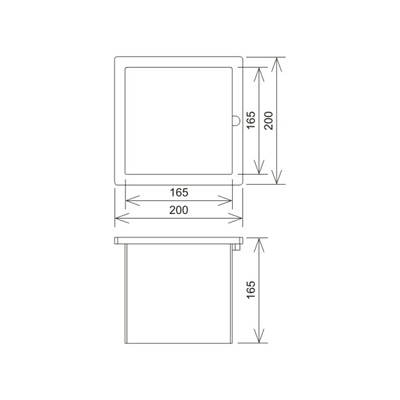 Chambre d'essai 200x200x165