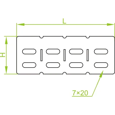 Channel connector, LKJ/LKOJH60