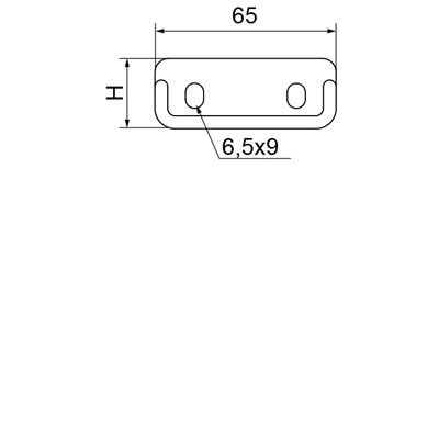 Channel connector, LPMLH30