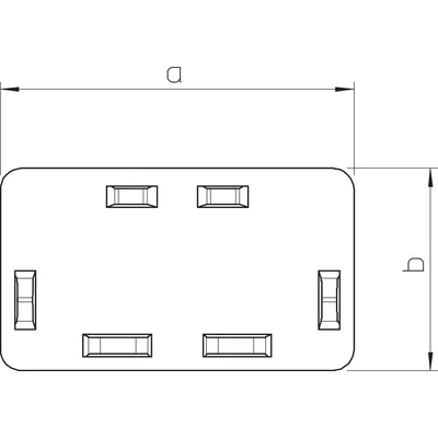 Channel end 60X130