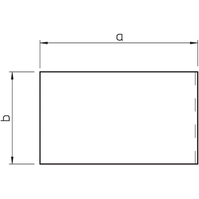 Channel end WDK 100X130 CZB.