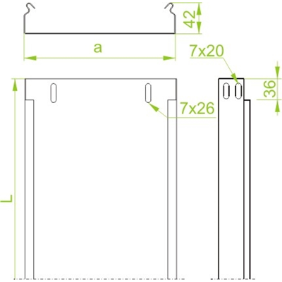 Channel KBR H42 KBR100H42/3