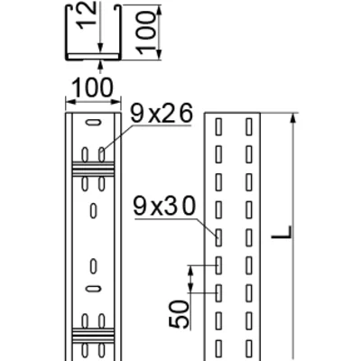 Channel KSC100H100/3N