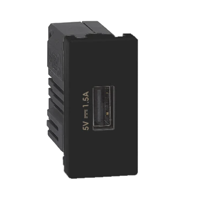 Chargeur USB K45 USB 2.0 - A 5V DC 1.5A graphite