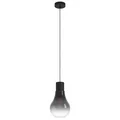 CHASELY Lampada a sospensione 20cm 40W E27 IP20 nera