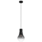 CHASELY Pendelleuchte 20cm 40W E27 IP20 schwarz