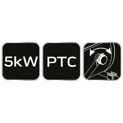 Chauffage électrique céramique PTC 5 kW