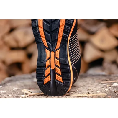 Chaussures de travail en cuir SB FO, embout en acier, pointure 44