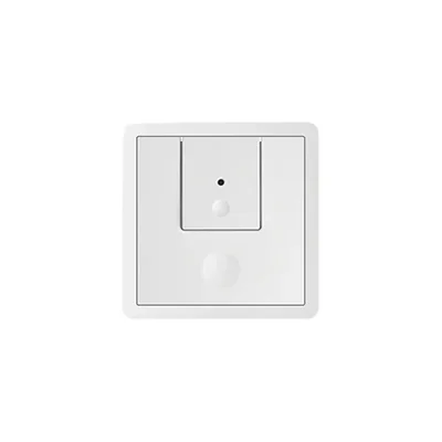 Chiave doppia per dimmer/interruttore a 2 livelli con 2 tasti, bianca