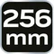 Chiave regolabile da 256 mm, intervallo 0-43 mm