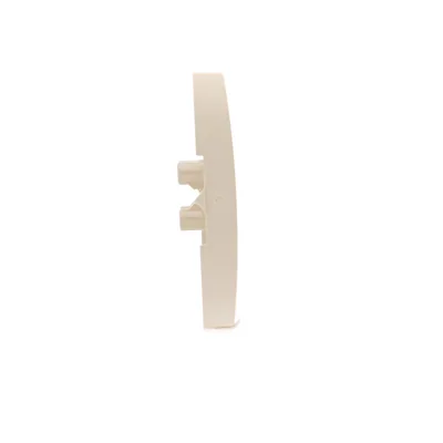 Chiave singola con occhiello per interruttori/pulsanti luminosi, crema