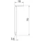 Chiodo a gancio 70MM ST.3, 4 PARTI, 1101 3.4x70