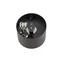 CHLOE AR111 Ampoule GU10 250V IP20 120x85mm NOIRE ronde fixe à montage en surface