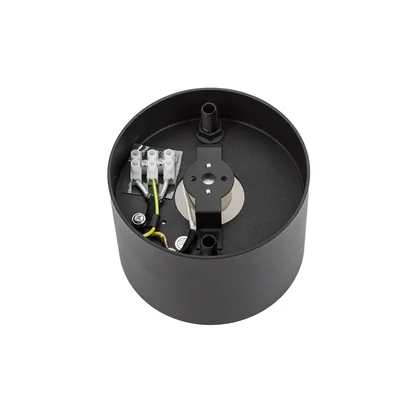 CHLOE AR111 Aufputz-GU10 250V IP20 120x85mm SCHWARZ rund fest