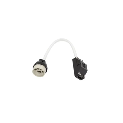 CHLOE AR111 Aufputz-GU10 250V IP20 139x100mm SCHWARZ rund beweglich