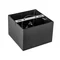 CHLOE AR111 Aufputz-GU10 250V IP20 145x145x100 SCHWARZ quadratisch beweglich