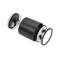 CHLOE AR111 Aufputz-GU10 250V IP65 120x115mm SCHWARZ rund fest