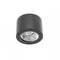 CHLOE AR111 Plafonnier GU10 250V IP20 139x100mm Noir rond mobile
