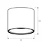 CHLOE AR111 SURFACE-MOUNTED GU10 250V IP65 120x115mm BLACK round fixed