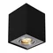 CHLOE GU10 Aufputz-GU10 250V IP20 97x97x125mm SCHWARZ/SILBER quadratisch. beweglich