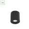 CHLOE GU10, culot GU10, montage en surface, 250 V, IP65, 90 x 97 mm, noir, rond, fixe