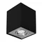 CHLOE GU10 MONTAGGIO SUPERFICIALE GU10 250V IP20 97x97x125mm NERO/ARGENTO quadrato. mobile