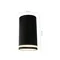 CHLOE MINI ANELLO DA SUPERFICIE GU10 230V IP20 fi55*107mm NERO fisso