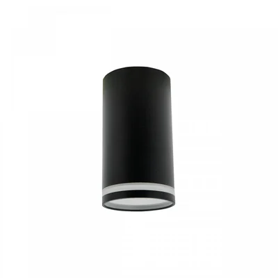 CHLOE MINI RING, montage en surface, GU10, 230 V, IP20, 55 x 107 mm, noir, fixe