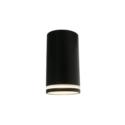 CHLOE MINI RING, MONTAJE EN SUPERFICIE, GU10, 230V, IP20, 55*107mm, NEGRO, fijo