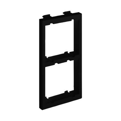 CIMA-Adapter für 2 Module K45 (45x45mm) vertikal, graugraphit