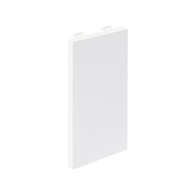 CIMA end cap 108x52mm, pure white