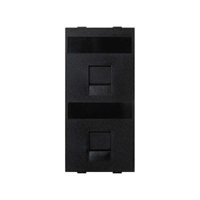 CIMA keystone 2x flat universal board with gray graphite covers