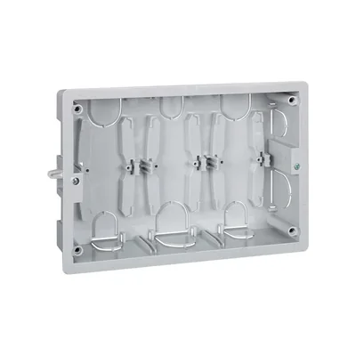 CIMA PRO Boîte d'encastrement pour SBMT/SBM302 6×K45 gris
