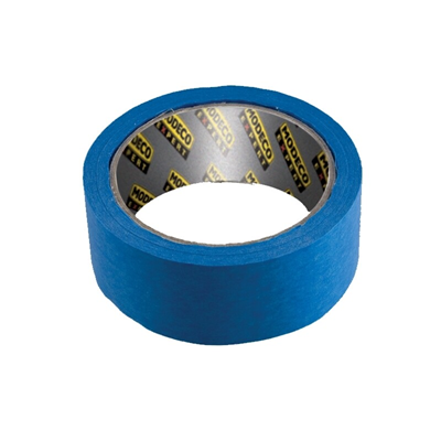 Cinta adhesiva resistente a los rayos UV 38 mm x 25 m azul