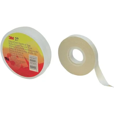 Cinta de fibra de vidrio 3M™ 27, 19 mm x 20 m, 0,18 mm