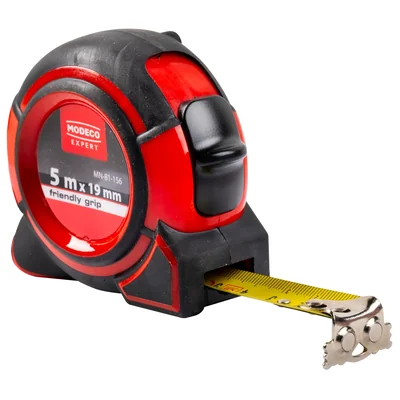 Cinta métrica de acero enrollada con imán FRIENDLY GRIP de 5 m