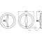 CIRCOLUX FR 100 non-dim LED lamp 17W 827 E27