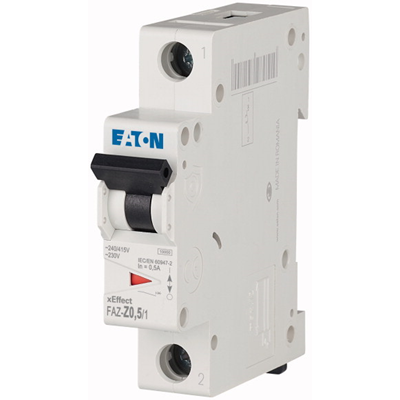 Circuit breaker, 0.5A, 1 pole, FAZ-Z0.5/1