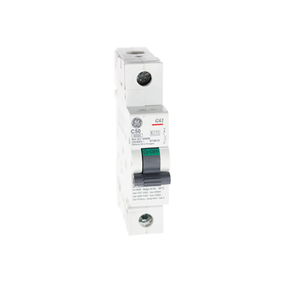 Circuit breaker 1-pole G61 C50 1P 50A 6kA