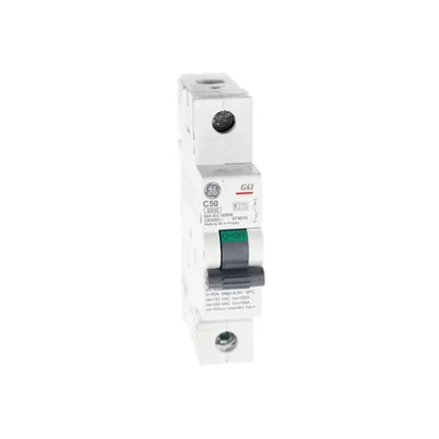 Circuit breaker 1-pole G61 C50 1P 50A 6kA